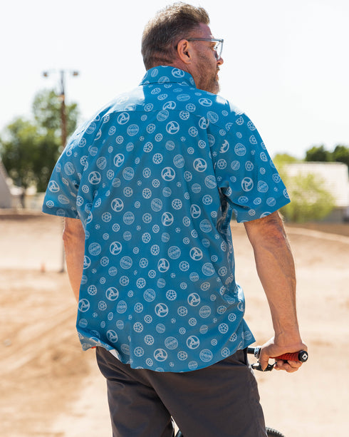 SPROCKET SHORT SLEEVE BUTTON UP - MENS